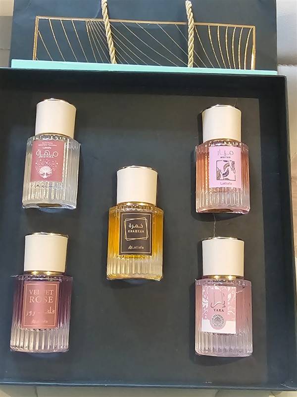 بوكس لطافة 6 عطور حريمي فاخرة